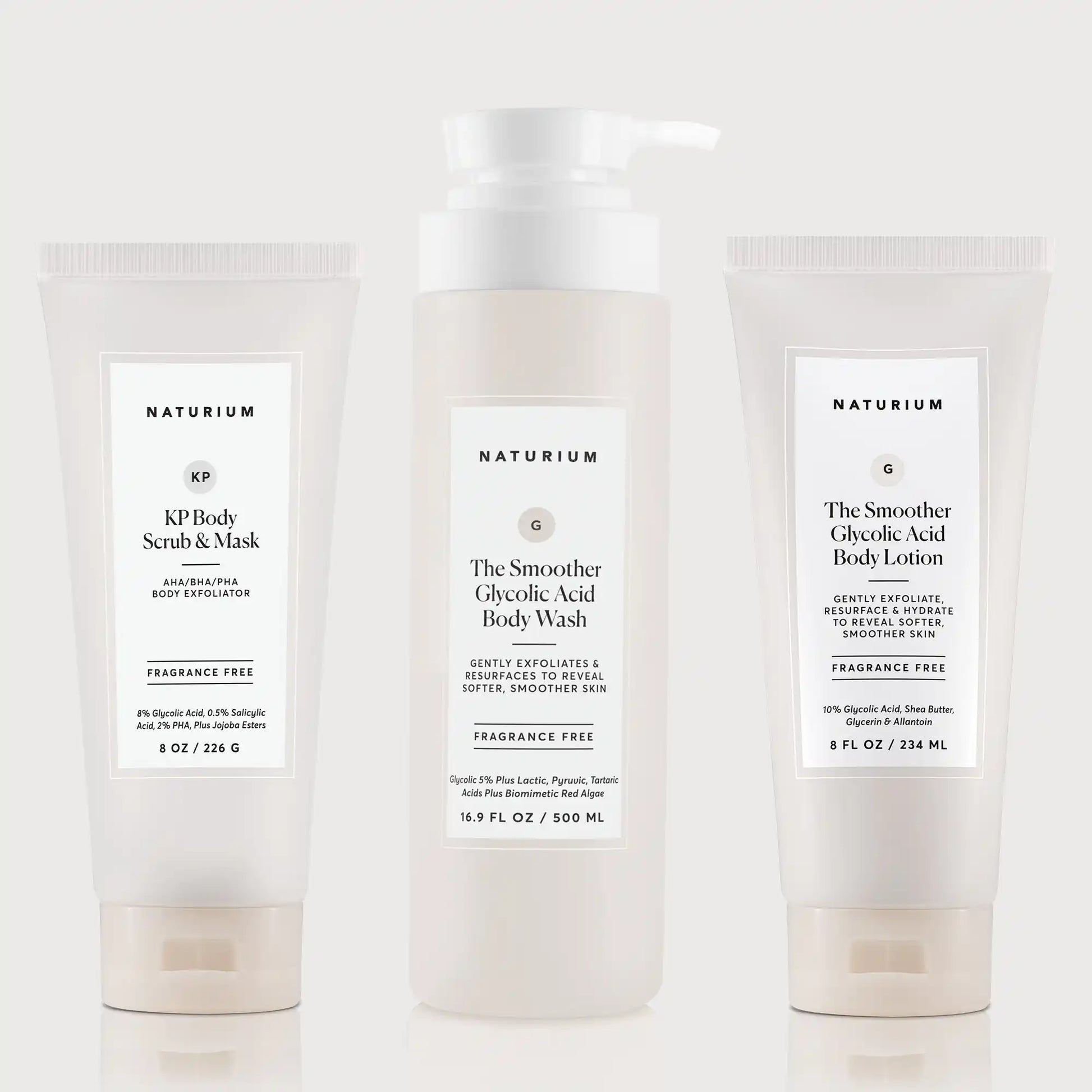 the-glycolic-acid-body-bundle-z2 NATR_KPScrub_SmootherBodyWash_SmootherLotion_Bundle_ecomm.webp